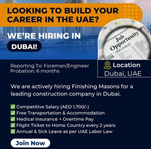 We’re Hiring in Dubai!